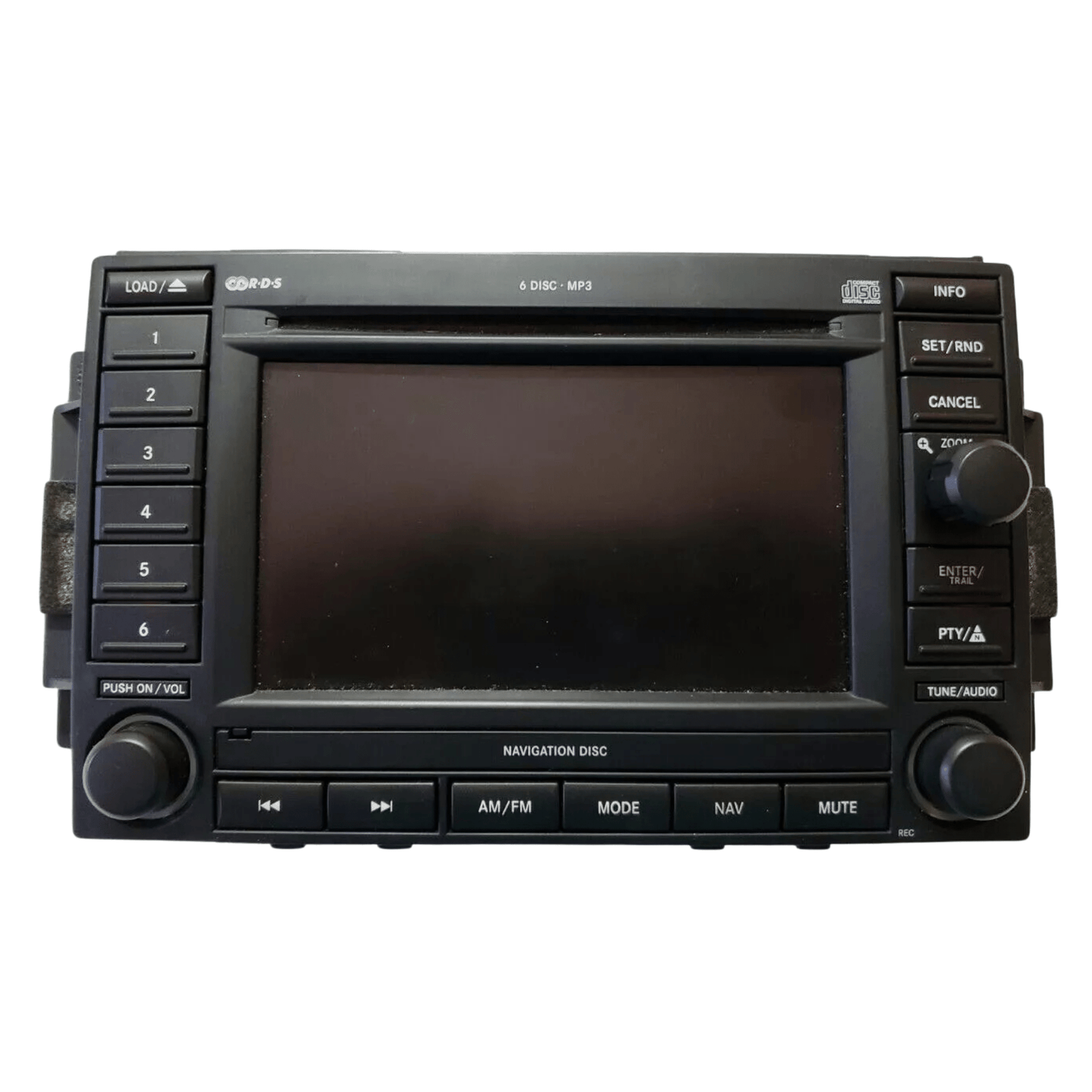 2005-2006 Jeep Grand Cherokee Radio AM/FM CD DVD Player Receiver
