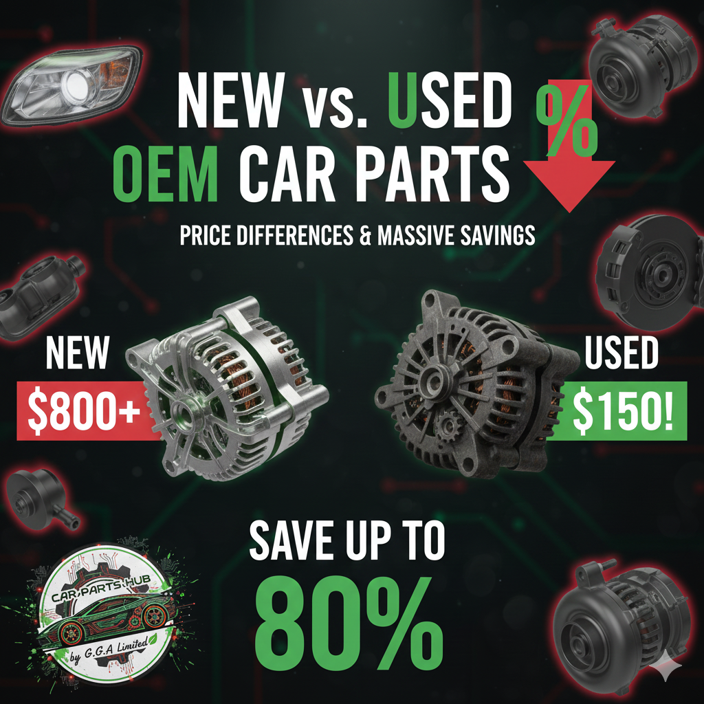 How Do OEM Used Car Parts Pricing Compare to New Parts?