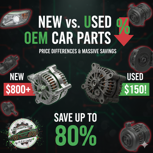 How Do OEM Used Car Parts Pricing Compare to New Parts?