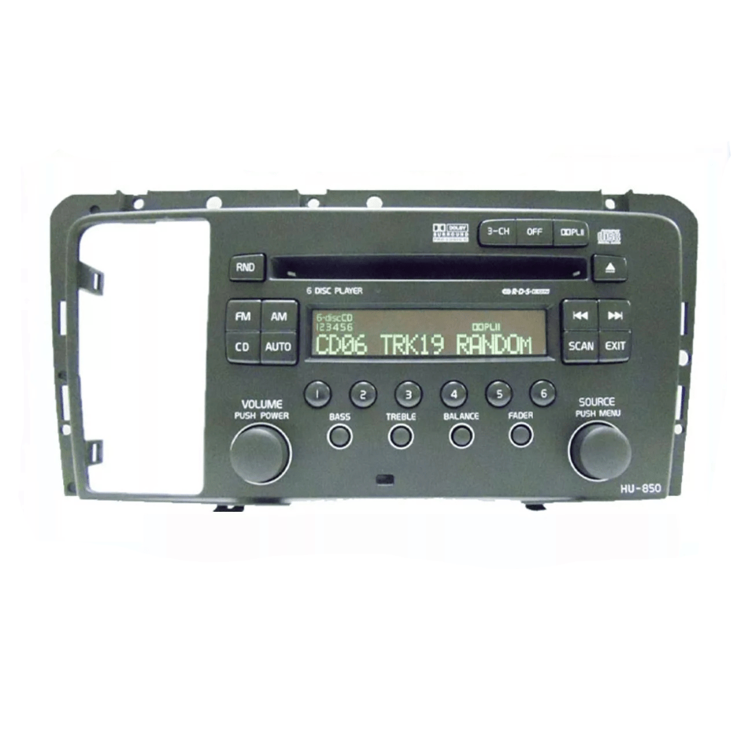 05 06 07 08 VOLVO V70 S60 RDS Radio Stereo 6 Disc Changer CD Player OEM HU-850