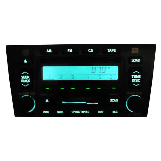 2000-2004 TOYOTA Avalon Radio JBL Stereo 6 CD Disc Tape Player AD6900 Black Face