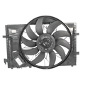 2003-2007 Mercedes W209 CLK550 CLK350 Engine Radiator Cooling Fan Motor Assembly OEM used oem part